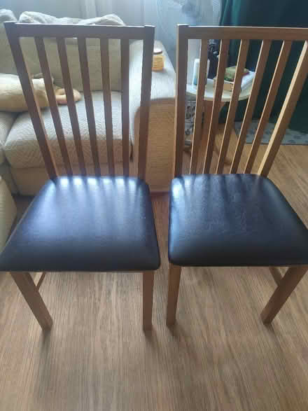 Photo of free 4 x wooden chairs (Broxbourne (EN10)) #1