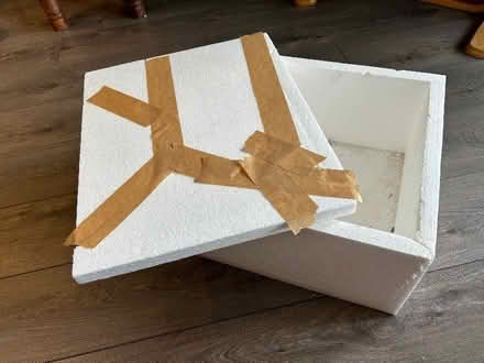 Photo of free 2 polystyrene food boxes with ice packs (NW10) #4