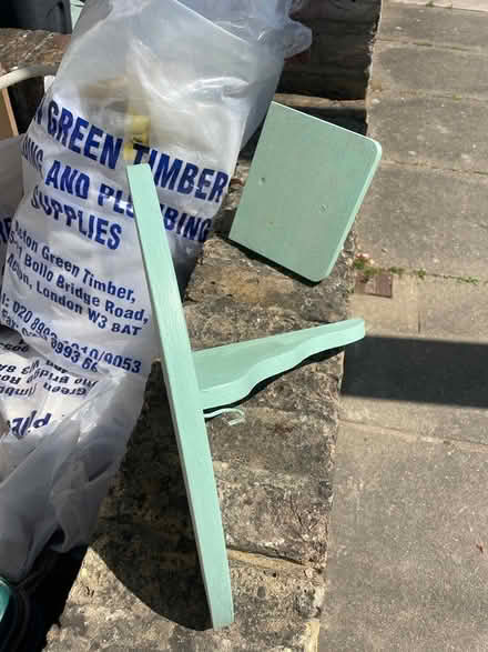 Photo of free Two small wooden shelves (Chiswick) #1