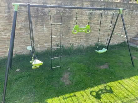 Photo of free Kids swing set (Bowbridge) #2