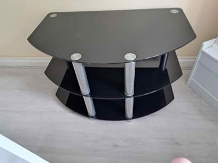 Photo of free Black TV stand (NP4) #1