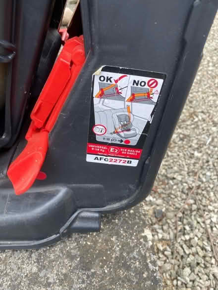 Photo of free Forward facing child seat (Castle park Kendal) #2