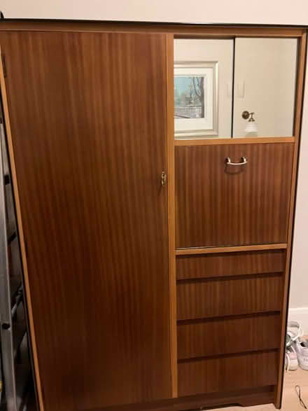 Photo of free Mid Century Wardrobe (South Kensington SW7)