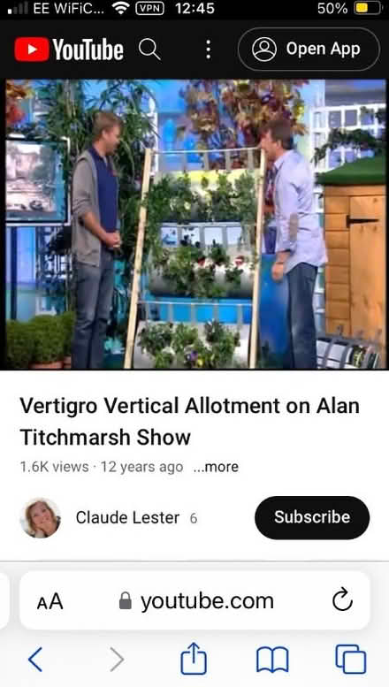 Photo of free Vertigro vertical growing planter (West Hill BN1) #1