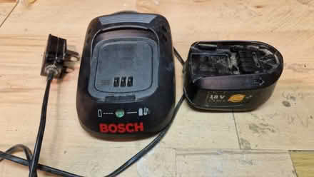 Photo of free BOSCH charger and 18V 1.5Ah battery (Upper Parkstone BH14) #1