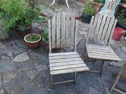 Photo of free Vintage garden chairs (Timperley WA15) #2