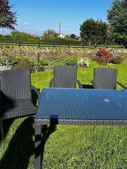 Photo of free Garden Table and 6 Chairs (CH8) #2