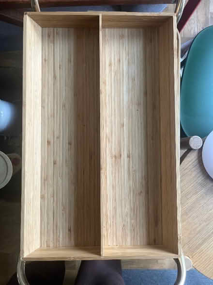 Photo of free IKEA bamboo cutlery tray (Wisewood S6) #1