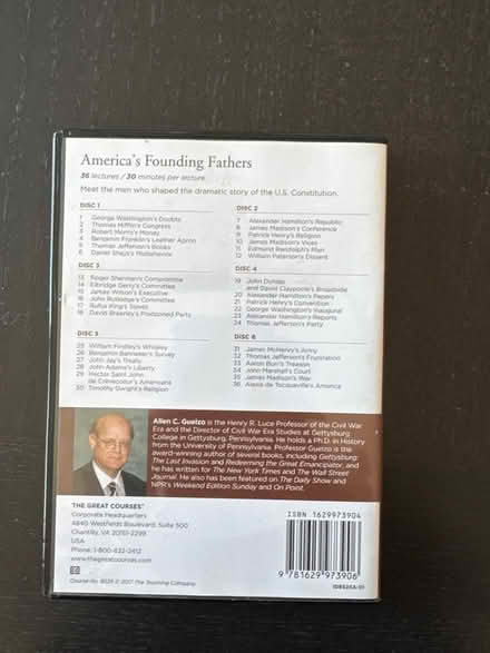 Photo of free American History Great Courses CD (Murray Hill, Manhattan) #2