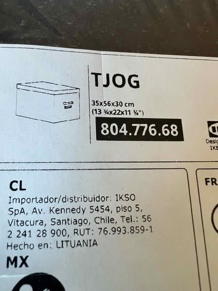 Photo of free IKEA storage boxes x2 (West Bergholt CO6) #4
