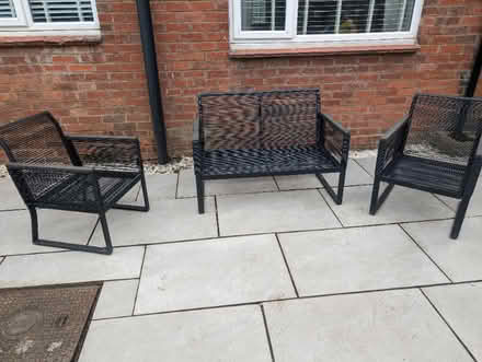Photo of free Three piece garden furniture set (Longbrnton NT NE12) #1