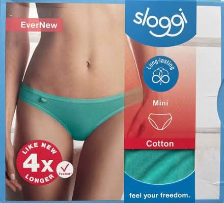 Photo of free 3 x BNIB ladies Sloggi knickers Turquoise size 10 (Chorley PR6) #1