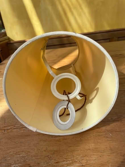Photo of free An off-white table lamp shade. (Sandford-on-Thames OX4) #2