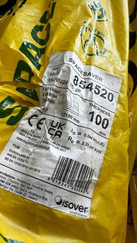Photo of free Space saver loft insulation (SK16) #2