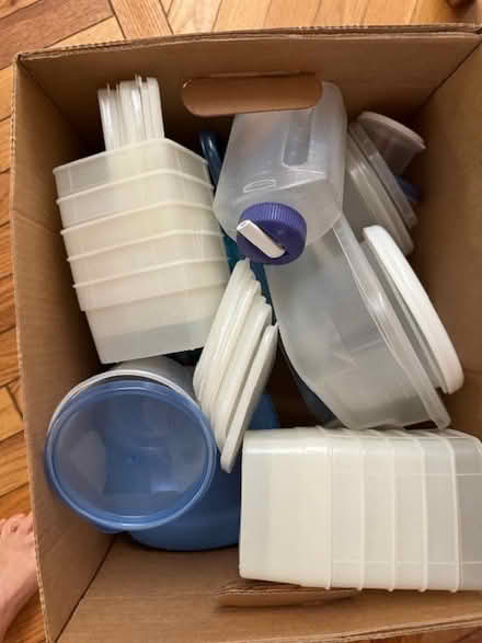 Photo of free Containers with lids (novato) #1