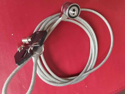 Photo of free Laptop security cable (Reddish SK5) #1