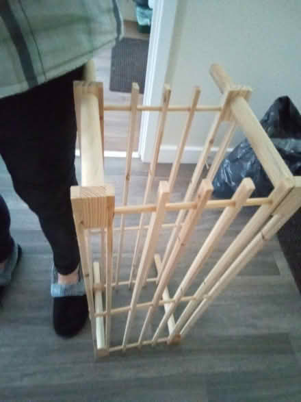 Photo of free Wooden shoe rack (Hester's Way GL51) #2