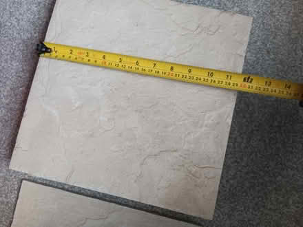 Photo of free Cream textured floor tiles (Coity CF35) #4