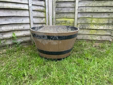 Photo of free Half barrel style planter (Leeds Alwoodley) #1