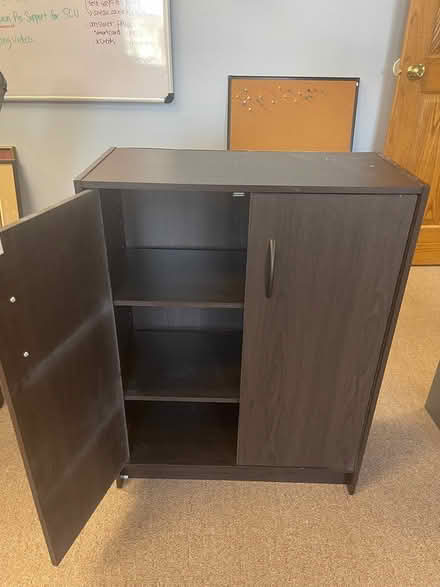 Photo of free Wood storage cabinet (near downtown naperville) #1