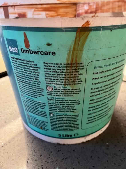Photo of free Fence paint (Aldwick PO21) #2