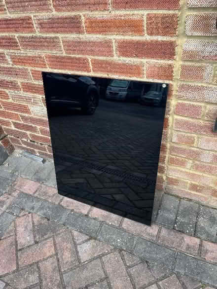 Photo of free Black glass splash back 75 x 60 cm (Sunbury-on-Thames TW16) #1