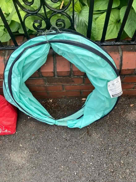 Photo of free Dog agility set and tunnel (Didsbury M20) #1