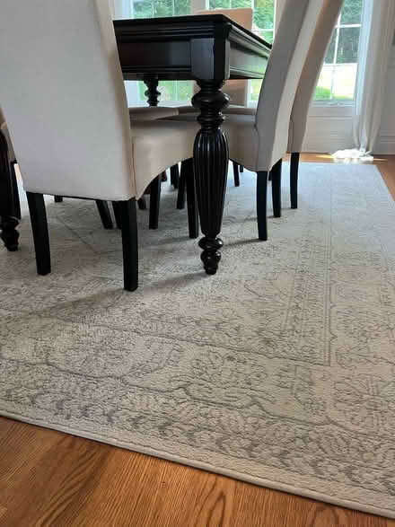 Photo of free white 8x10 area rug (West Chester / West Goshen) #2