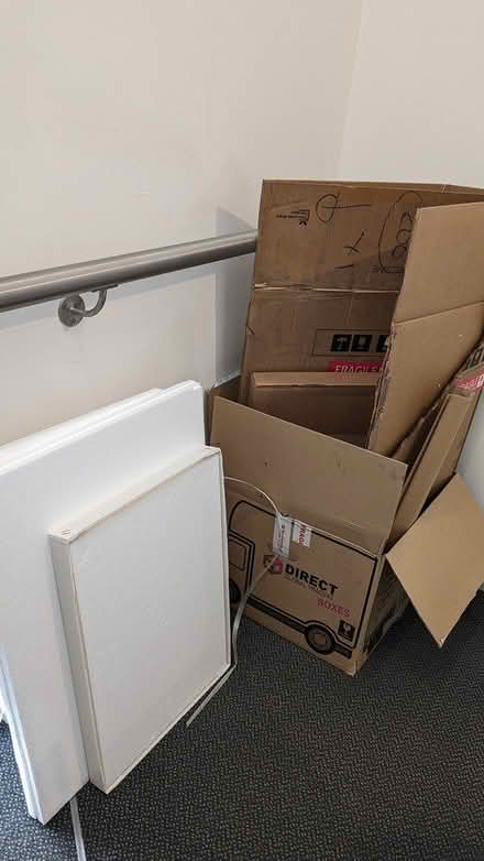 Photo of free Packing styrofoam & boxes (Hatton Wall, EC1N) #2