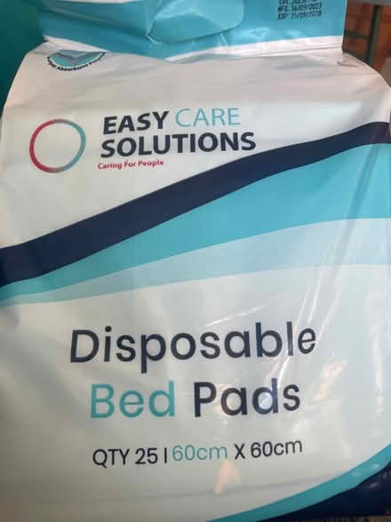 Photo of free Disposable bed pads (N16 Newington Green Islington) #1
