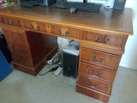 Photo of free Desk with 8 drawers (Radbrook Green SY3) #1