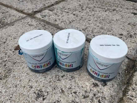 Photo of free Half used paints and rollers (Pen-y-Lan CF23) #1