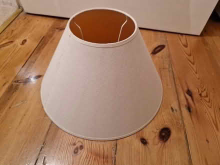 Photo of free Linen lampshade (Tooting SW17) #1