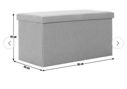 Photo of free Navy Storage Ottoman (Islington Green (N1)) #3