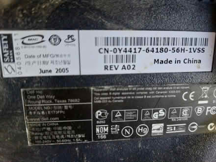 Photo of free Small Dell monitor (Chilton Polden, TA7) #4