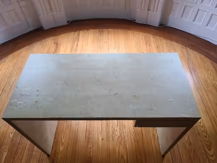 Photo of free Wooden desk (Back bay, Boston) #2
