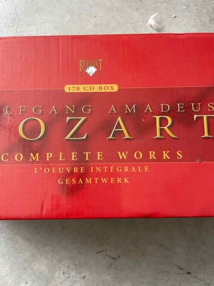 Photo of free Mozart CD collection (Pac Heights) #2