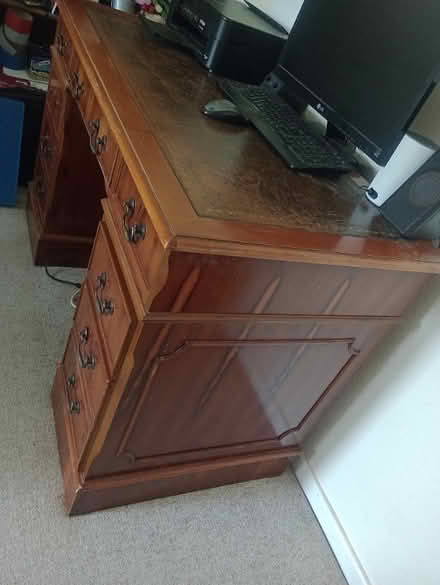 Photo of free Desk with 8 drawers (Radbrook Green SY3) #3