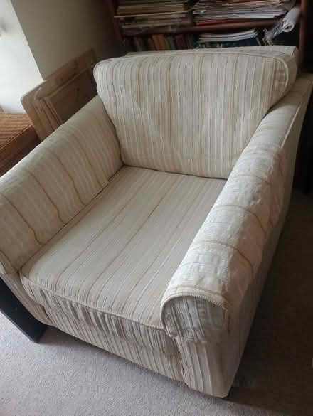 Photo of free Cream armchair, washable covers, fire label (Radbrook Green SY3) #1