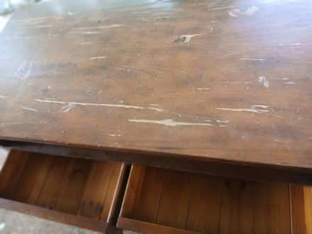 Photo of free TV 2 Draws w- Shelf legs (Cleveland QLD) #1