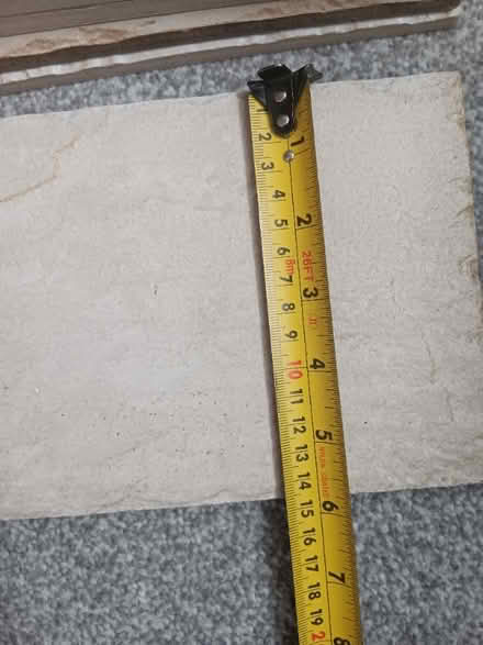 Photo of free Cream textured floor tiles (Coity CF35) #3