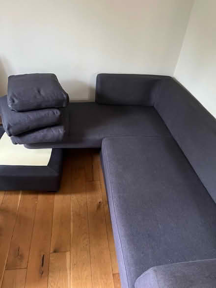 Photo of free Grey 3-seater L-shaped sofa (Walthamstow E17) #3