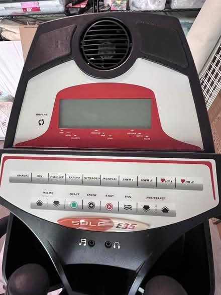 Photo of free Sole e35 Eliptical Machine (Highland Park Woodstock) #3