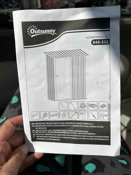 Photo of free Lean to Garden Shed (Newington Green, Islington) #1