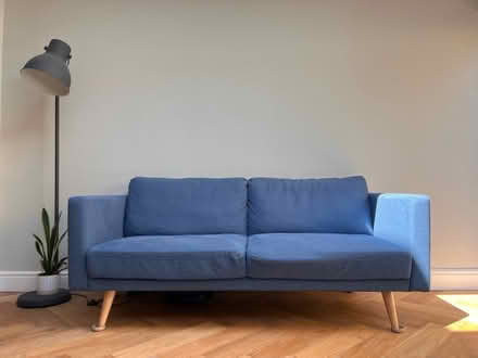 Photo of free Blue Couch (Tooting) #1