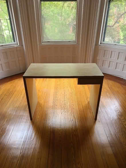 Photo of free Wooden desk (Back bay, Boston) #1