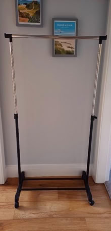 Photo of free Freestanding clothes rails (Trefor LL65) #2