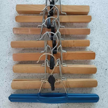 Photo of free 8 Trouser Hangers (West Runton NR27) #1