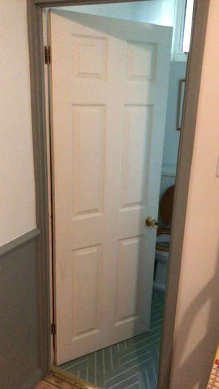 Photo of free 5 white doors - 1 with glass (Blackheath SE3) #1