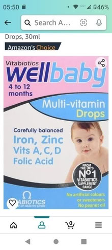 Photo of free Wellbaby vitamin drops (Heysham LA3) #1